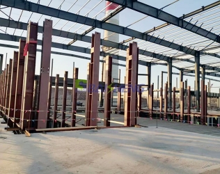 Steel structure fabrication